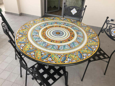 Tavolo 9 - Decoro Barocco Siciliano