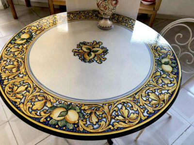 Tavolo 10 - Decoro Barocco con Limoni