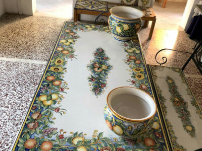 Tavolo 12 bis - Decoro Frutta Mediterranea